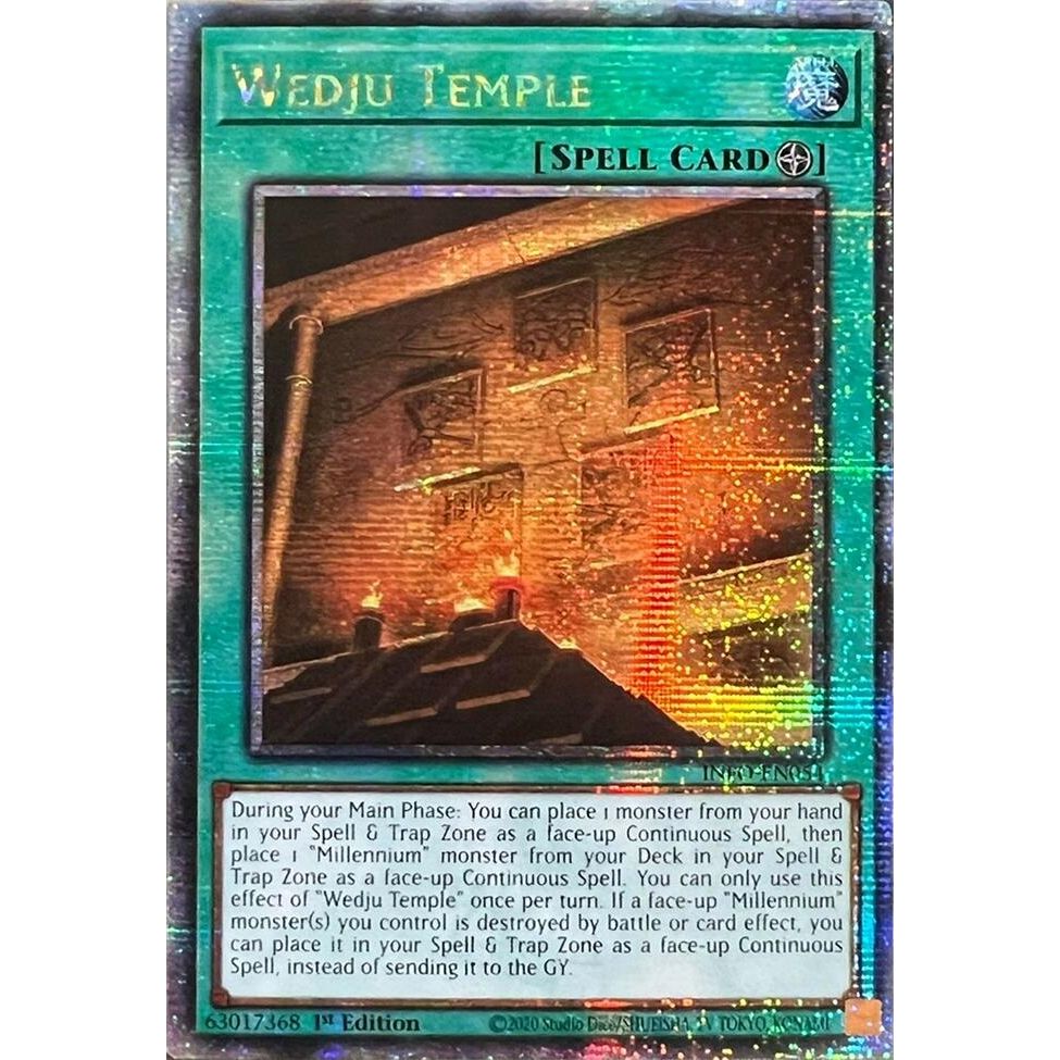 Image for Wedju Temple (Quarter Century Secret Rare) (INFO-EN054) (INFO) - YuGiOh
