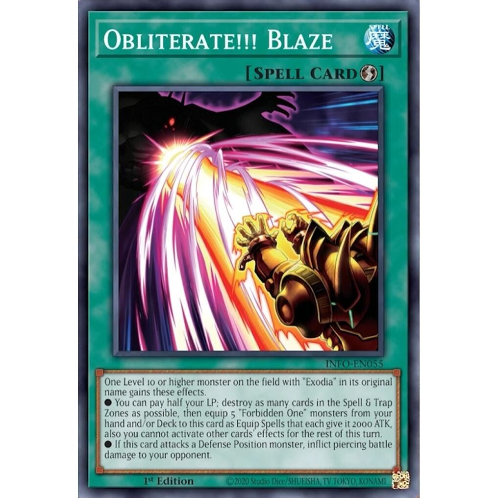 Image for Obliterate!!! Blaze (INFO-EN055) (INFO) - YuGiOh