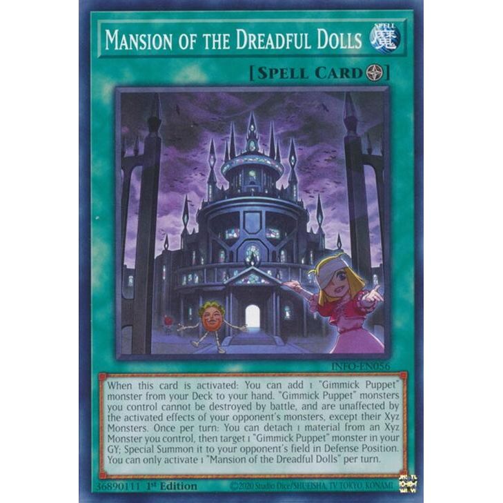Image for Mansion of the Dreadful Dolls (INFO-EN056) (INFO) - YuGiOh