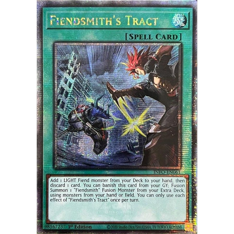 Image for Fiendsmith's Tract (Quarter Century Secret Rare) (INFO-EN061) (INFO) - YuGiOh