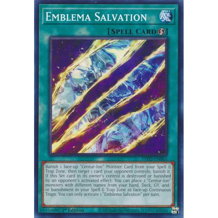 Image for Emblema Salvation (INFO-EN063) (INFO) - YuGiOh