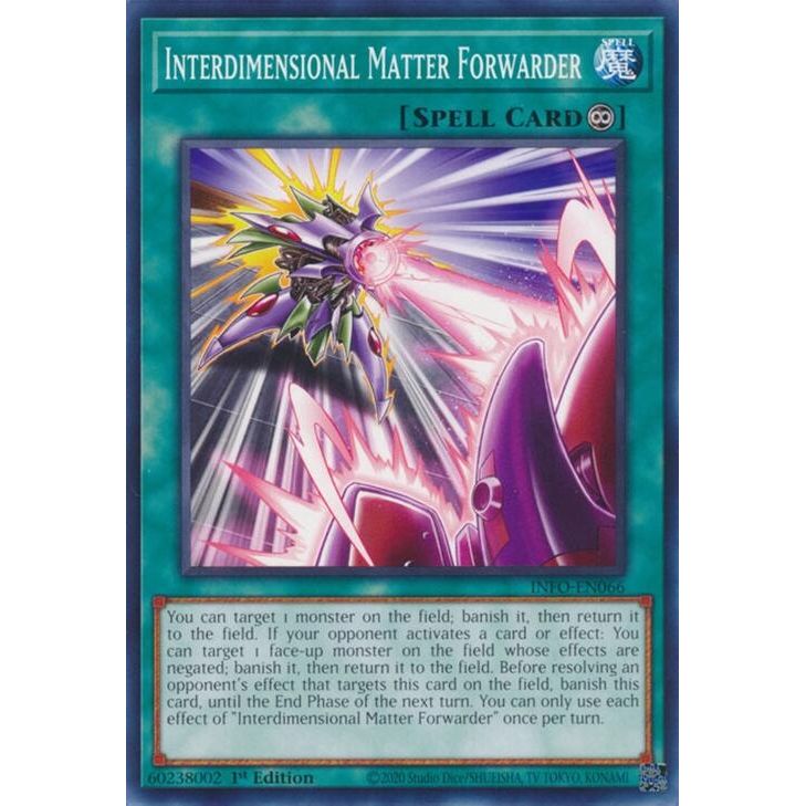 Image for Interdimensional Matter Forwarder (INFO-EN066) (INFO) - YuGiOh