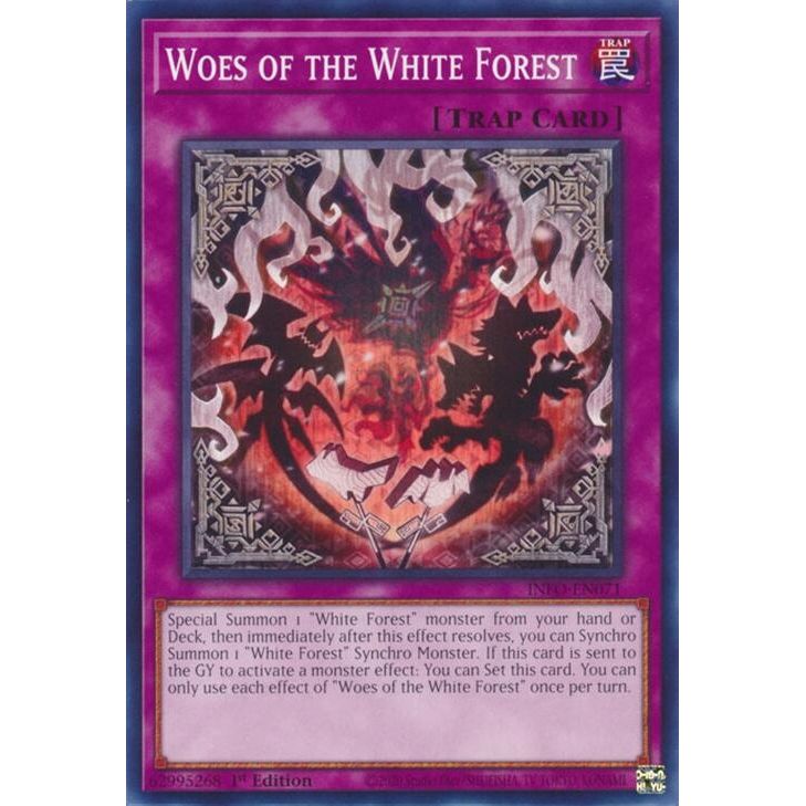 Image for Woes of the White Forest (INFO-EN071) (INFO) - YuGiOh
