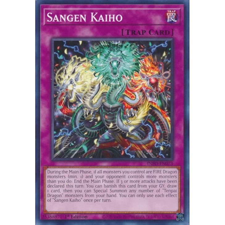 Image for Sangen Kaiho (INFO-EN073) (INFO) - YuGiOh