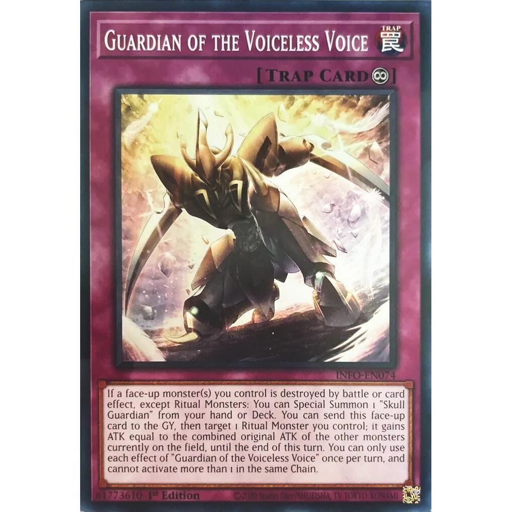 Image for Guardian of the Voiceless Voice (INFO-EN074) (INFO) - YuGiOh