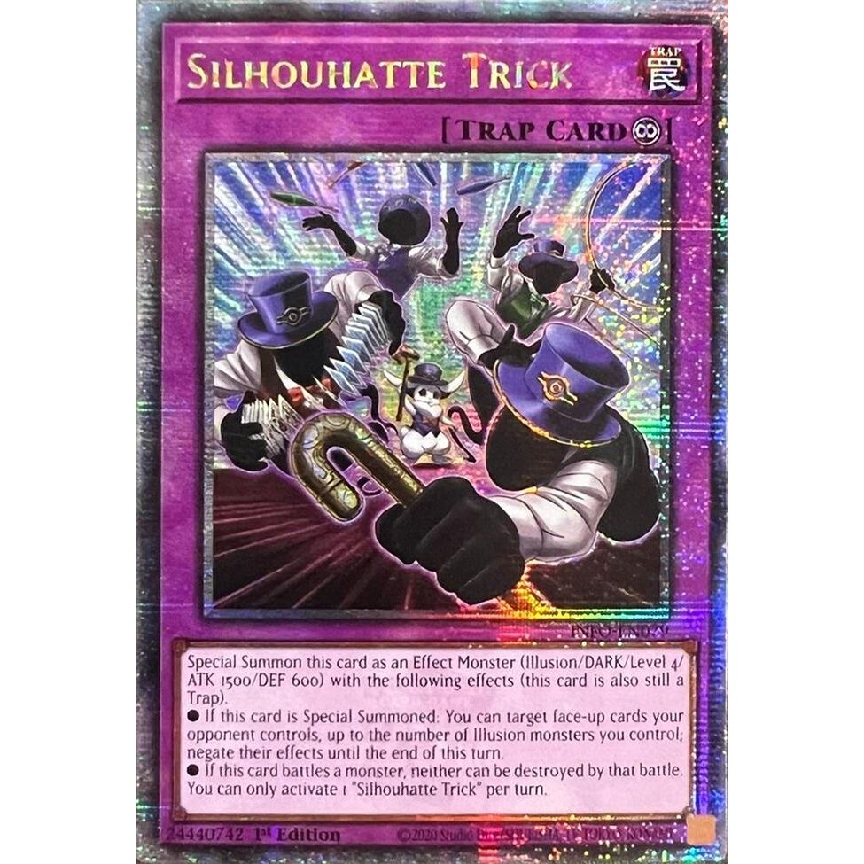 Image for Silhouhatte Trick (Quarter Century Secret Rare) (INFO-EN079) (INFO) - YuGiOh