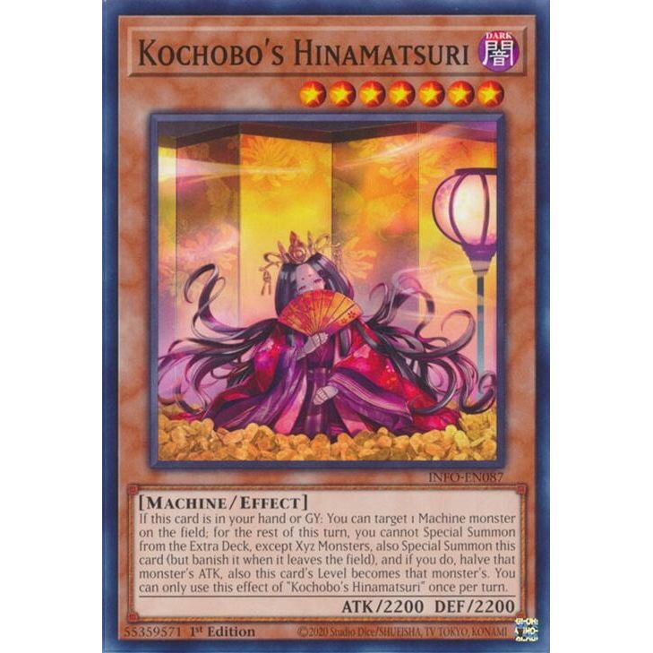 Image for Kochobo's Hinamatsuri (INFO-EN087) (INFO) - YuGiOh