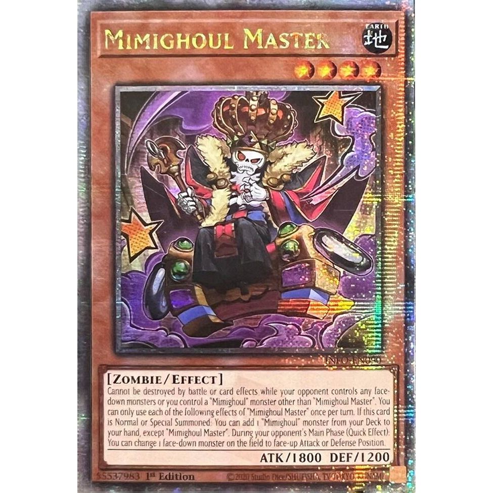 Image for Mimighoul Master (Quarter Century Secret Rare) (INFO-EN090) (INFO) - YuGiOh