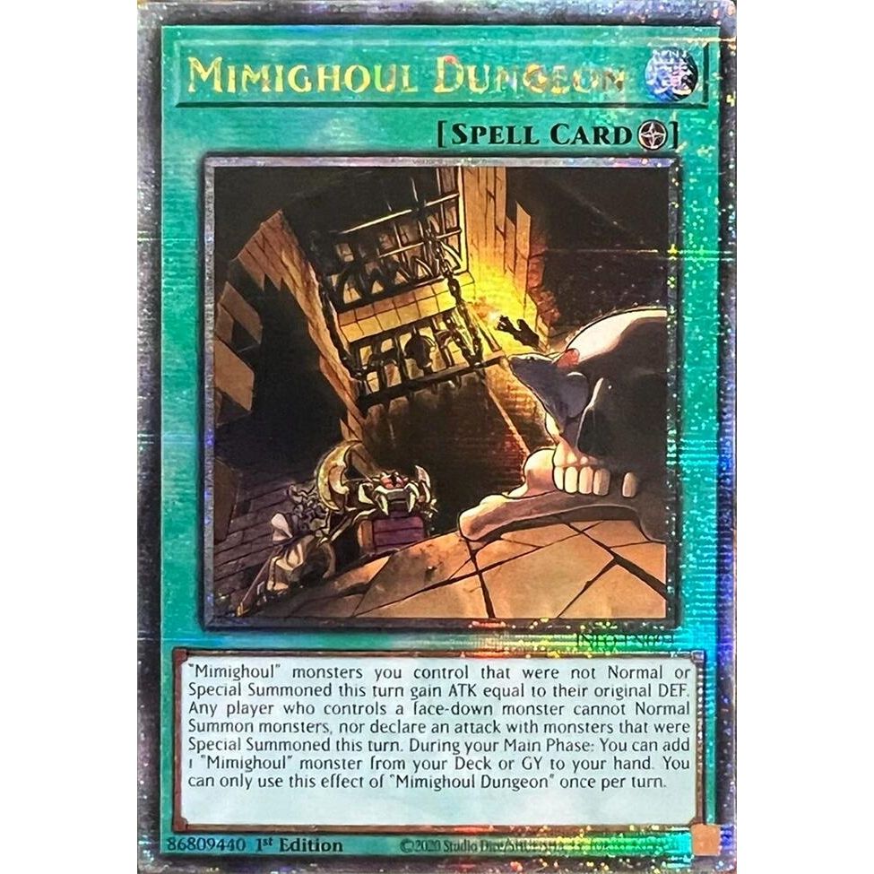 Image for Mimighoul Dungeon (Quarter Century Secret Rare) (INFO-EN094) (INFO) - YuGiOh