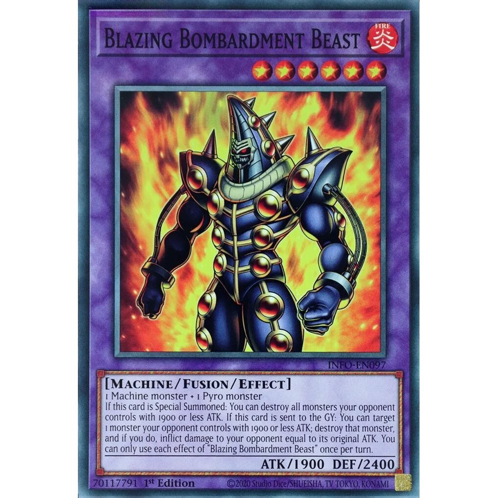 Image for Blazing Bombardment Beast (INFO-EN097) (INFO) - YuGiOh