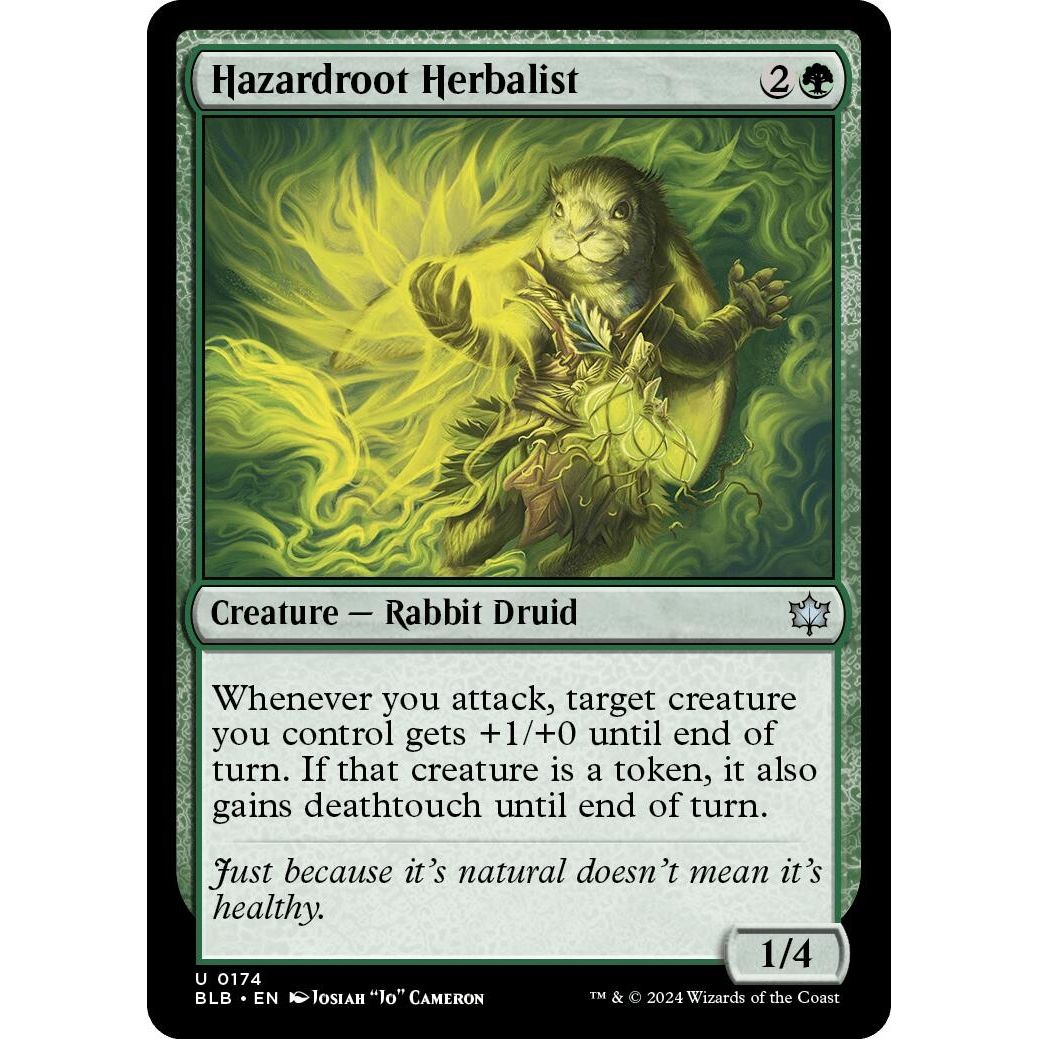 Image for Hazardroot Herbalist (174) (BLB) - Magic: The Gathering