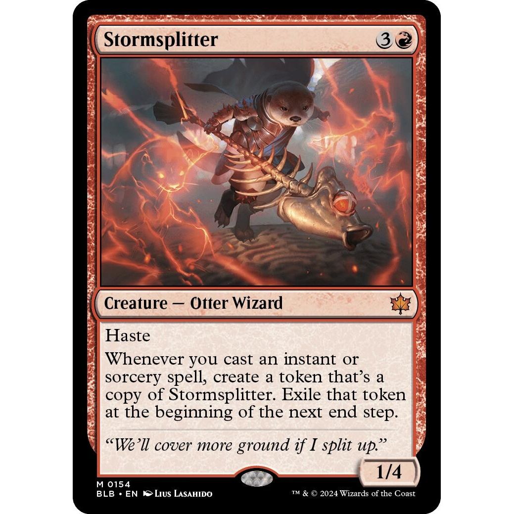 Image for Stormsplitter (154) (BLB) - Magic: The Gathering