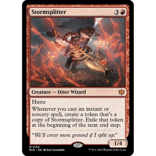 Image for Stormsplitter (154) (BLB) - Magic: The Gathering