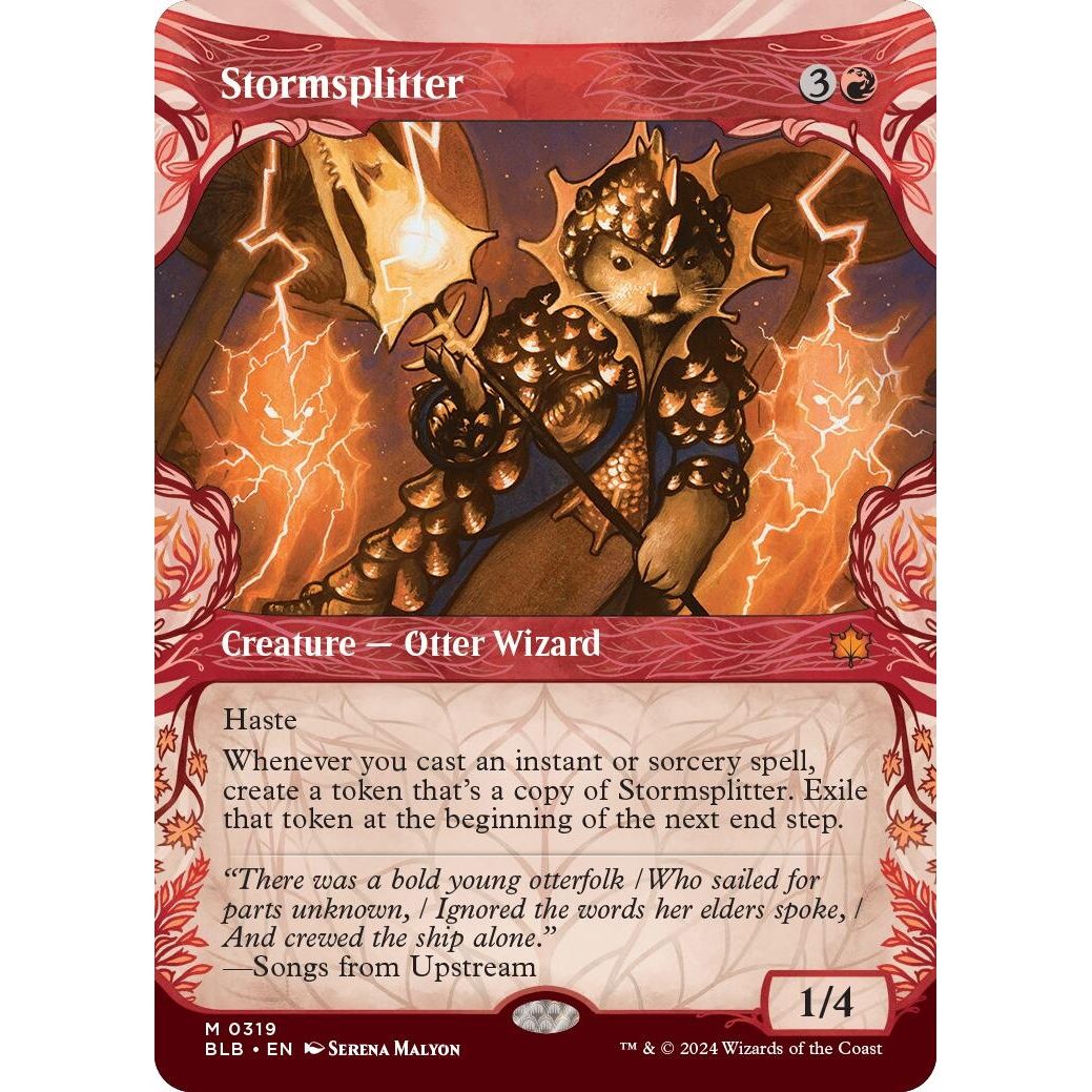Image for Stormsplitter (Showcase) (319) (BLB) - Magic: The Gathering