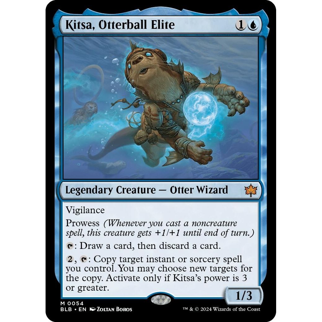 Image for Kitsa, Otterball Elite (54) (BLB) - Magic: The Gathering