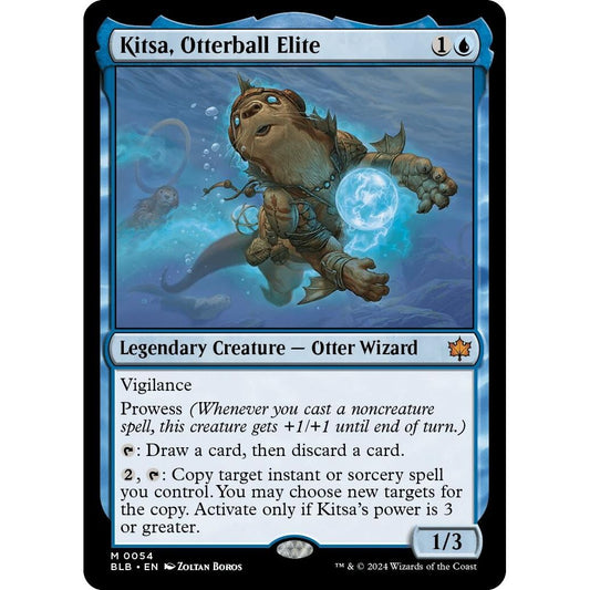 Image for Kitsa, Otterball Elite (54) (BLB) - Magic: The Gathering