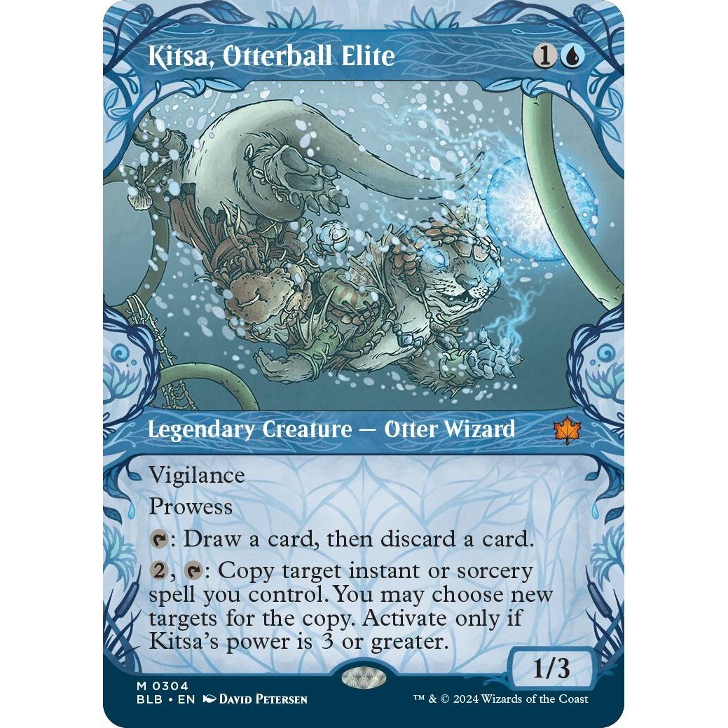 Image for Kitsa, Otterball Elite (Showcase) (304) (BLB) - Magic: The Gathering