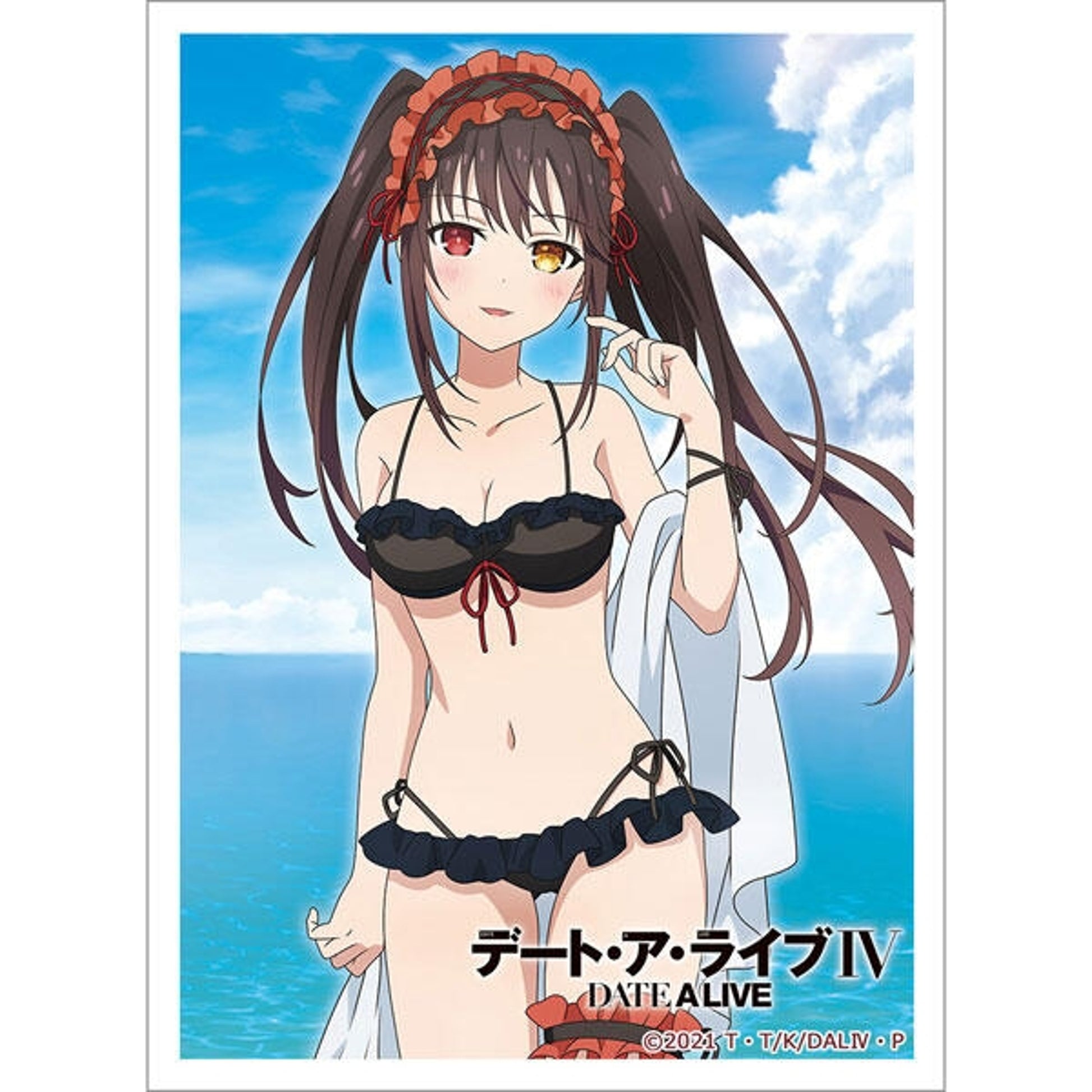 Image for Key-th: Date A Live IV - Kurumi Tokisaki / Swimsuit (65-Sleeves) - Card Sleeves