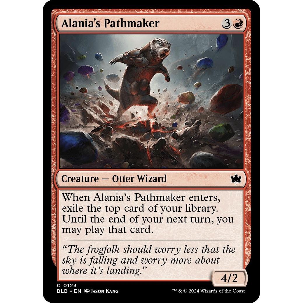 Image for Alania's Pathmaker (123) (BLB) - Magic: The Gathering