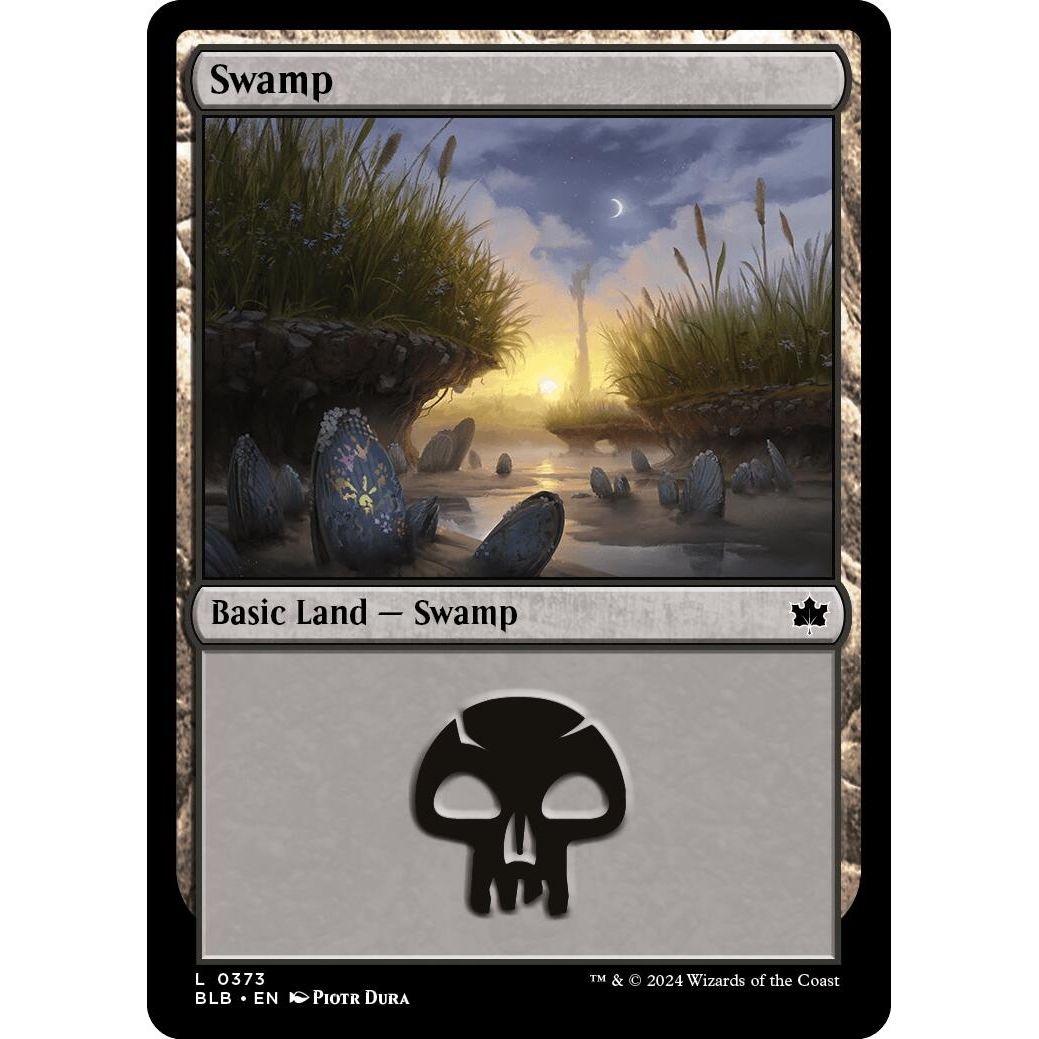 Image for Swamp (0373) (373) (BLB) - Magic: The Gathering
