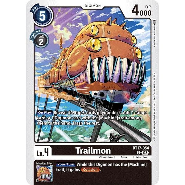 Image for Trailmon (BT17-054 C) (BT17) - Digimon Card Game