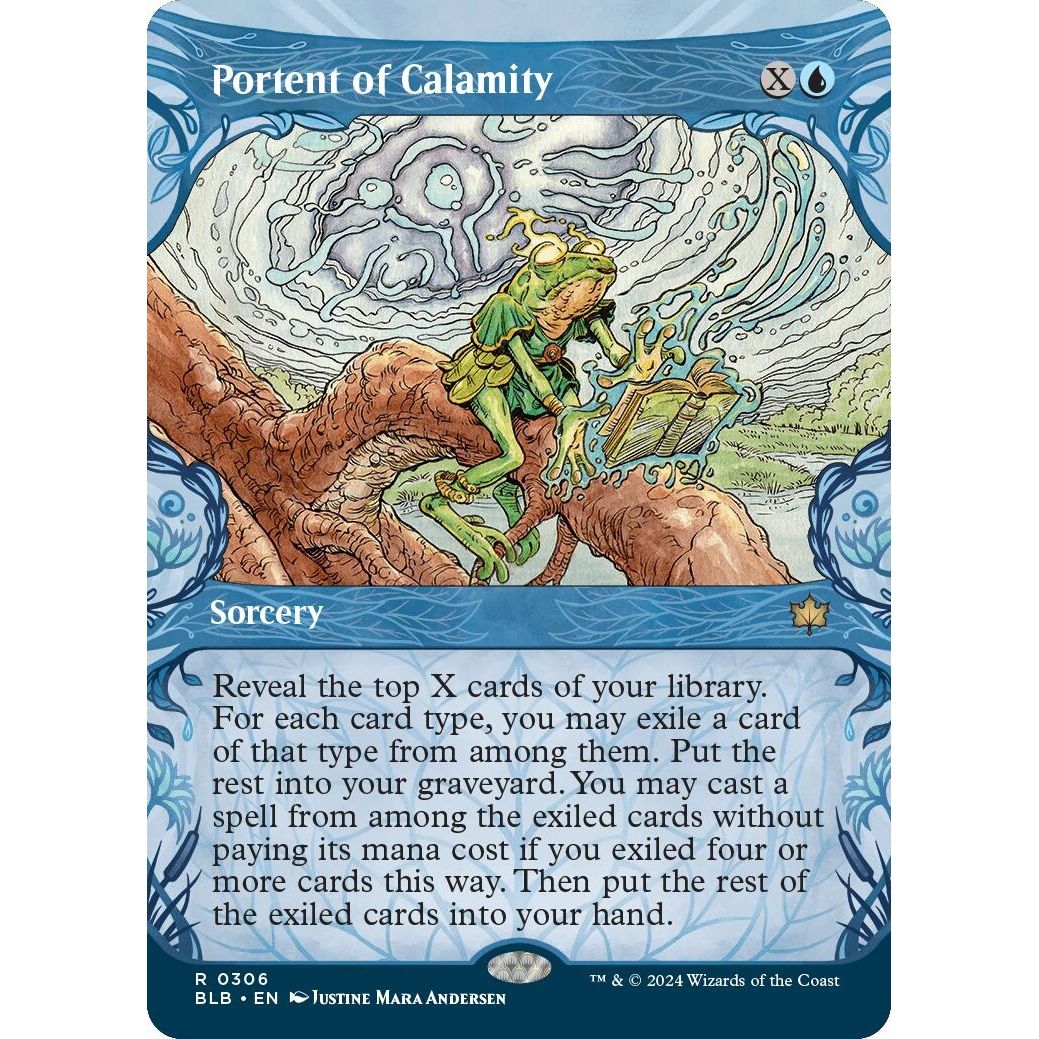 Image for Portent of Calamity (Showcase) (306) (BLB) - Magic: The Gathering