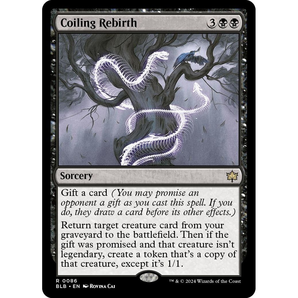 Image for Coiling Rebirth (86) (BLB) - Magic: The Gathering