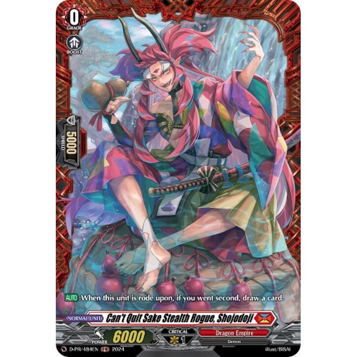 Image for Can't Quit Sake Stealth Rogue, Shojodoji (D-PR/484EN) (D-PR) - Cardfight Vanguard