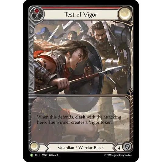 Image for Test of Vigor - LGS262 (LGS262) (PR) - Flesh and Blood TCG