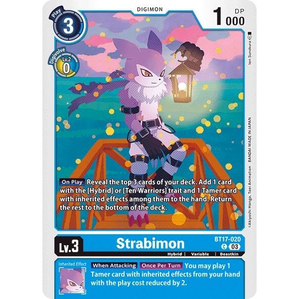 Image for Strabimon (BT17-020 C) (BT17) - Digimon Card Game
