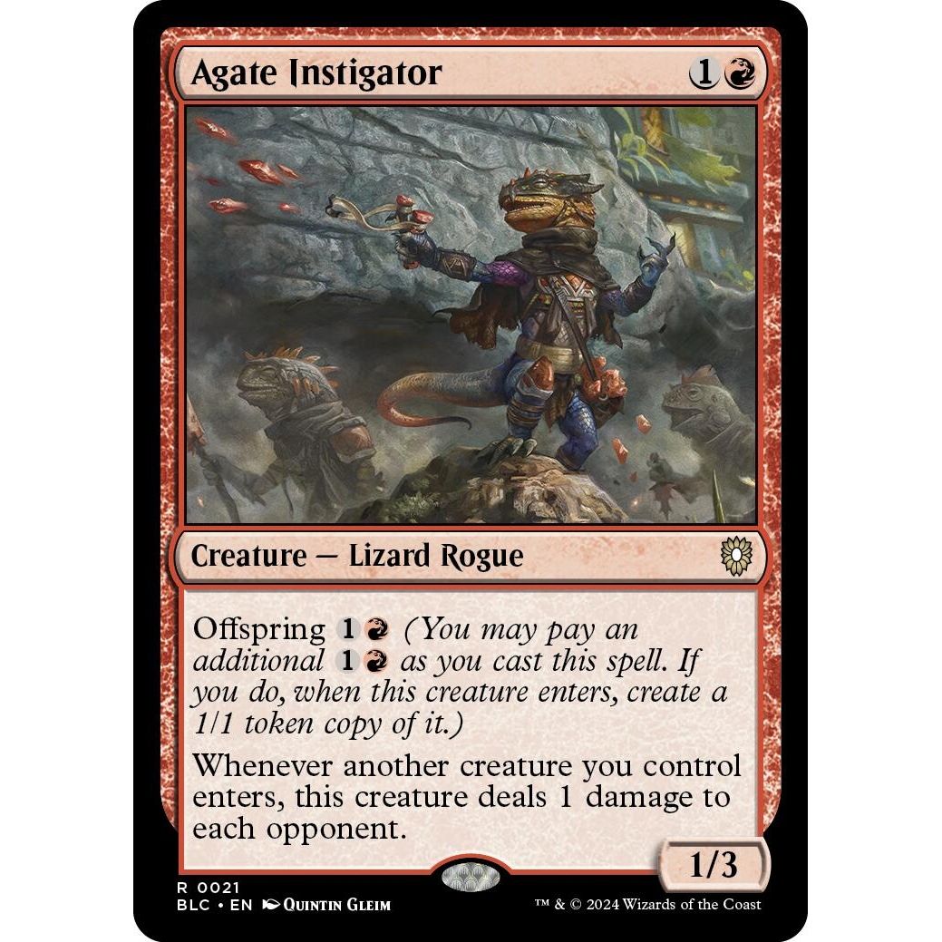 Image for Agate Instigator (21) (BLC) - Magic: The Gathering