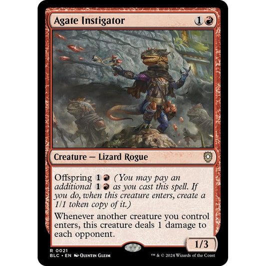 Image for Agate Instigator (21) (BLC) - Magic: The Gathering