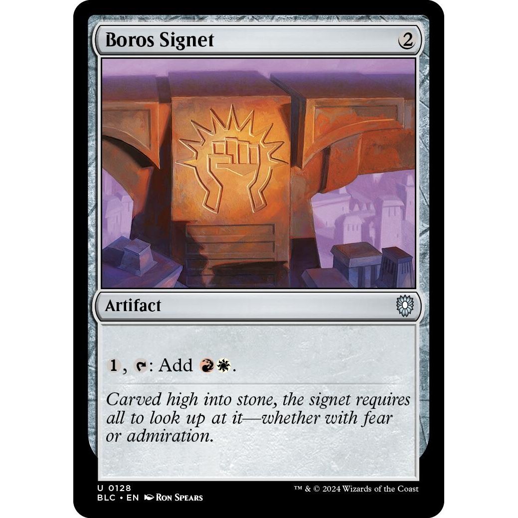 Image for Boros Signet (128) (BLC) - Magic: The Gathering