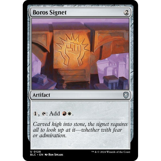 Image for Boros Signet (128) (BLC) - Magic: The Gathering