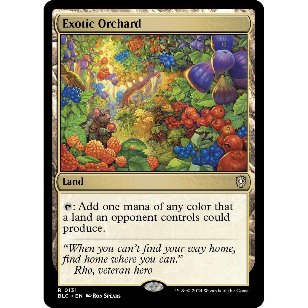 Image for Exotic Orchard (131) (BLC) - Magic: The Gathering