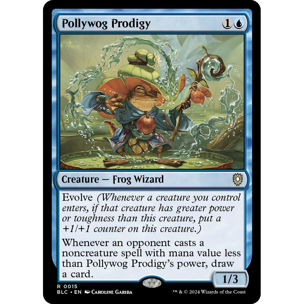 Image for Pollywog Prodigy (15) (BLC) - Magic: The Gathering