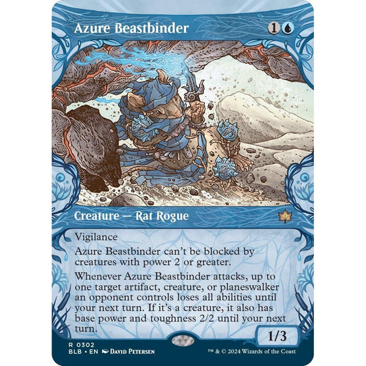 Image for Azure Beastbinder (Showcase) (302) (BLB) - Magic: The Gathering