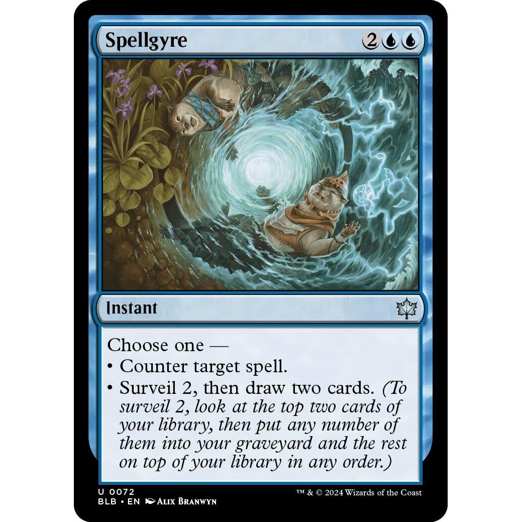Image for Spellgyre (72) (BLB) - Magic: The Gathering