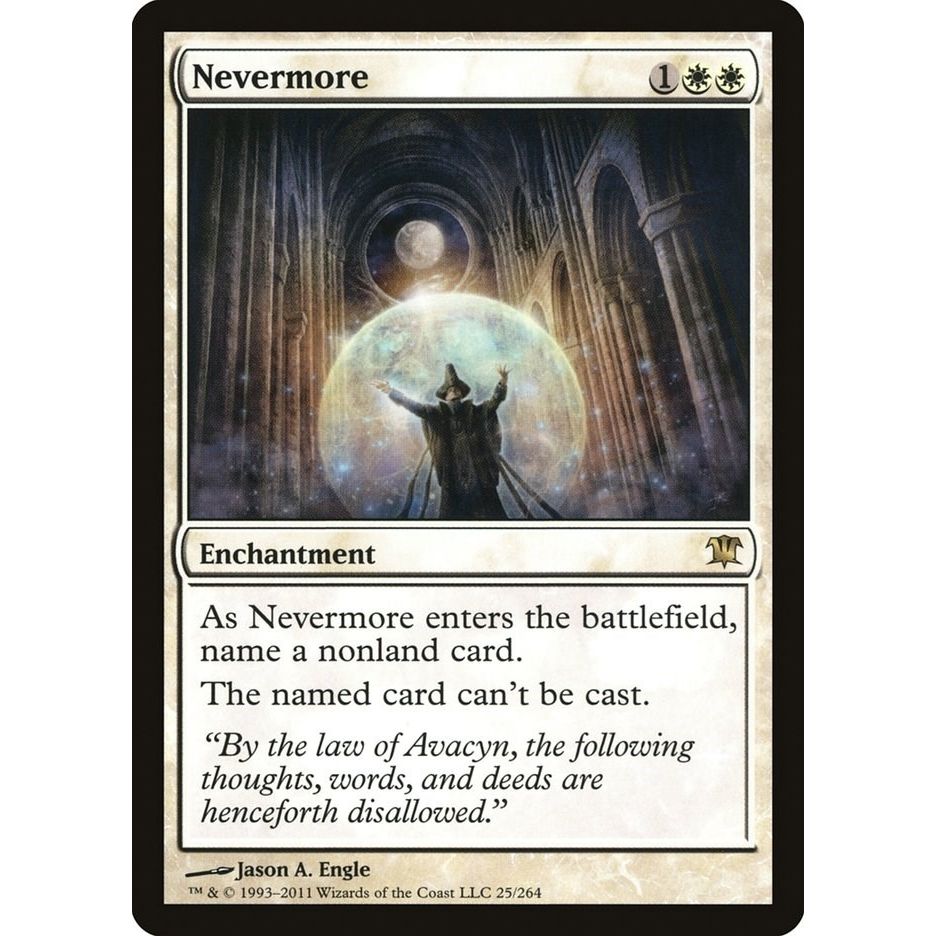 Image for Nevermore (25) (ISD) - Magic: The Gathering