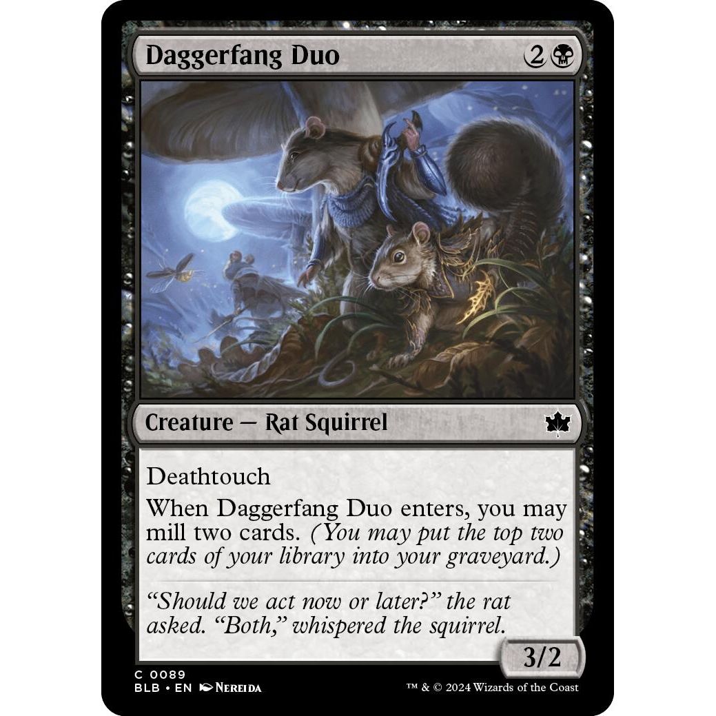 Image for Daggerfang Duo (89) (BLB) - Magic: The Gathering