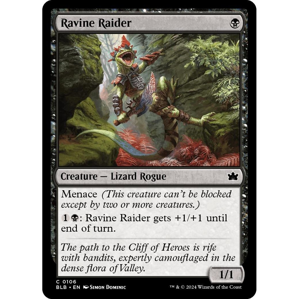 Image for Ravine Raider (106) (BLB) - Magic: The Gathering