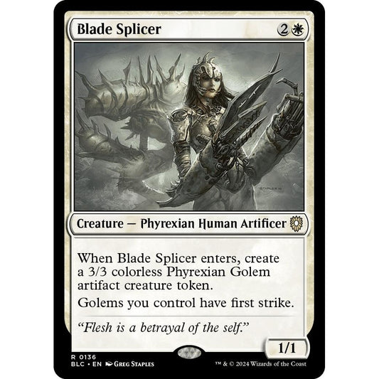 Image for Blade Splicer (136) (BLC) - Magic: The Gathering