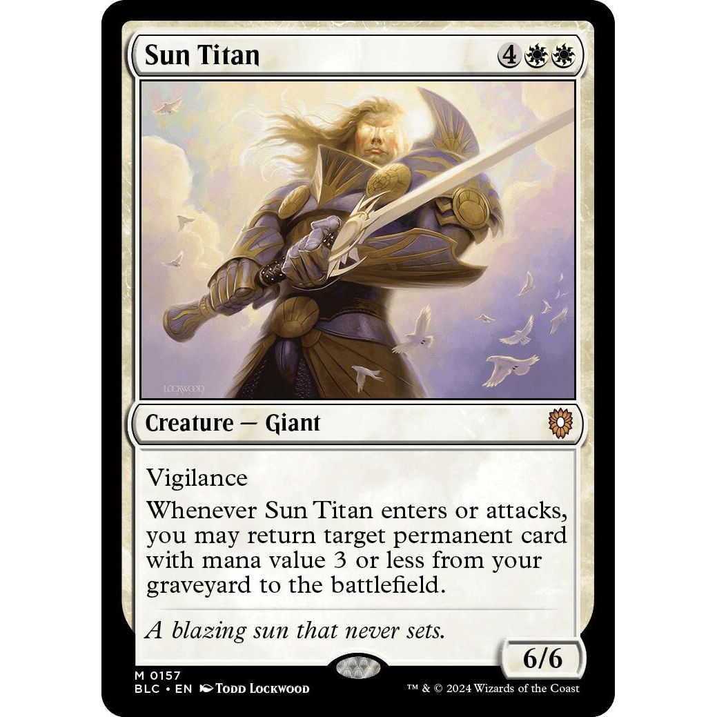 Image for Sun Titan (157) (BLC) - Magic: The Gathering