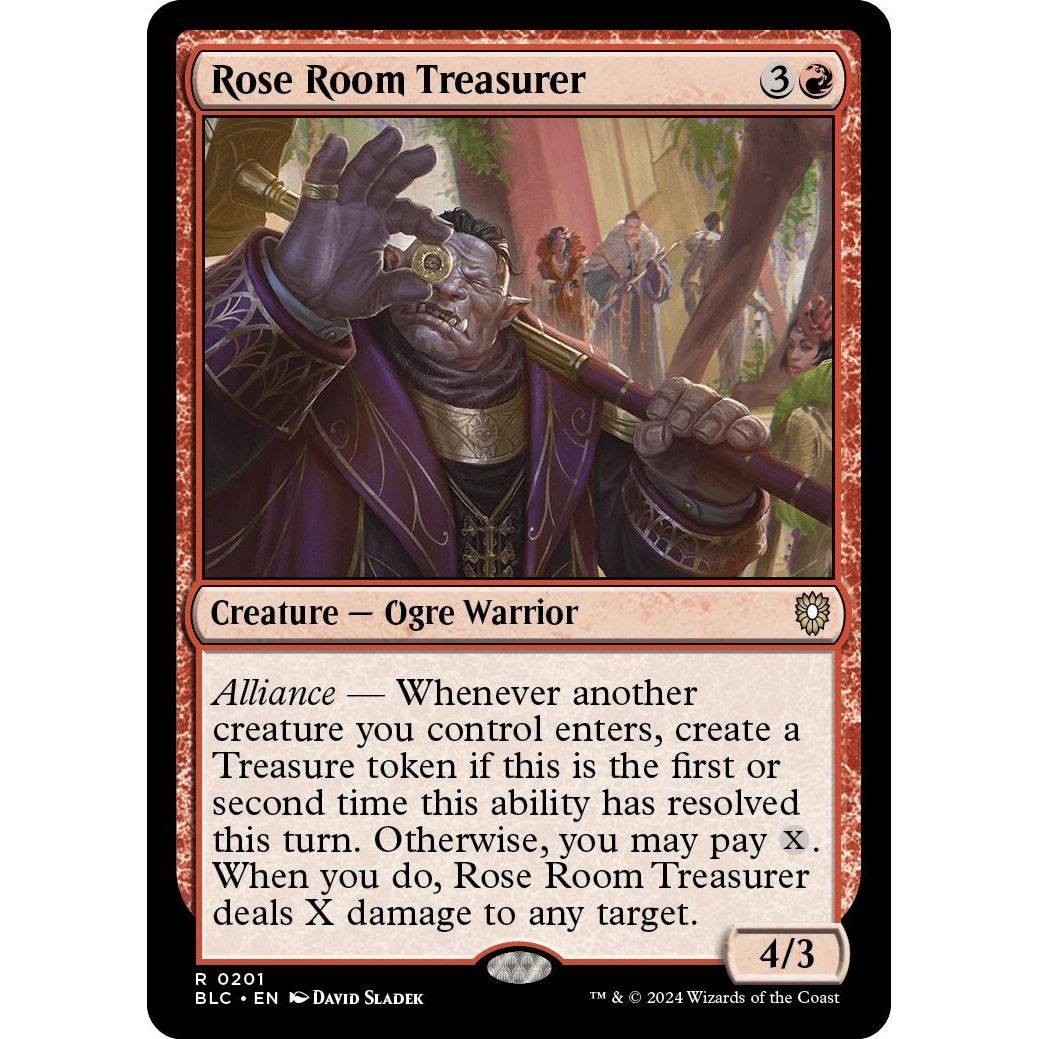 Image for Rose Room Treasurer (201) (BLC) - Magic: The Gathering