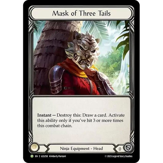 Image for Mask of Three Tails - LGS258 (LGS258) (PR) - Flesh and Blood TCG