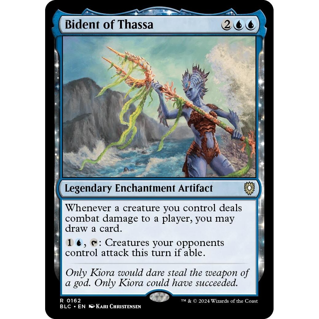 Image for Bident of Thassa (162) (BLC) - Magic: The Gathering