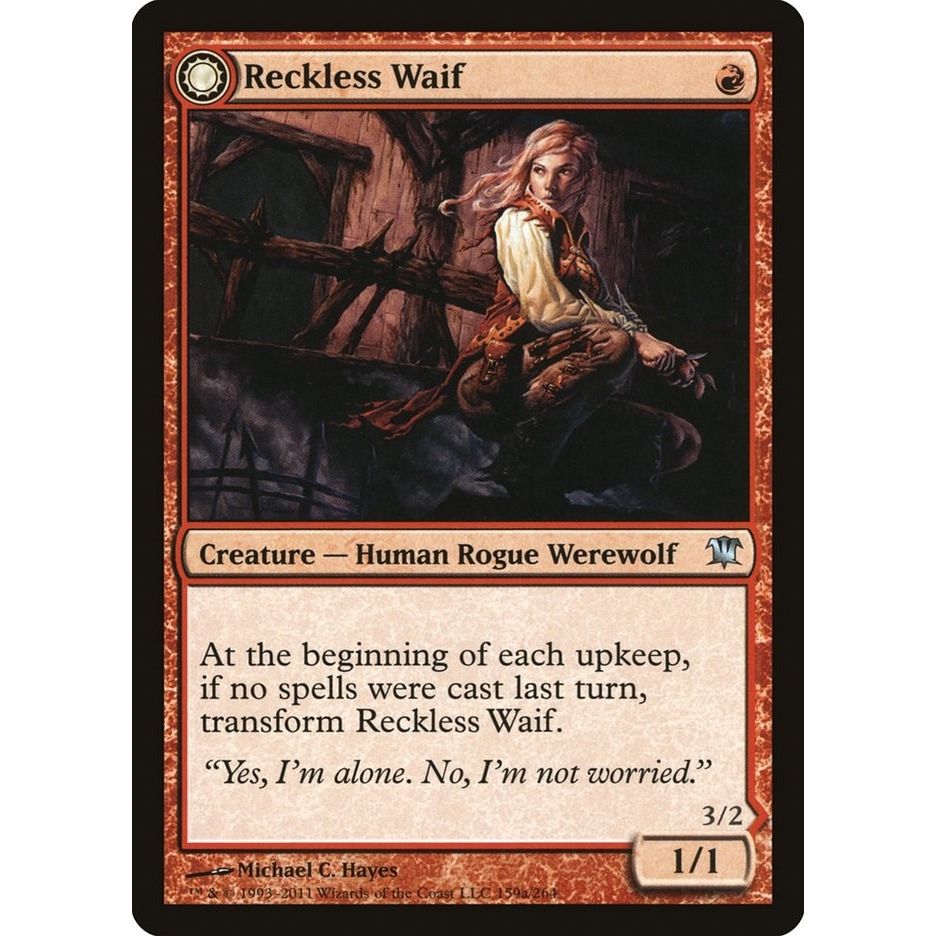 Image for Reckless Waif (159) (ISD) - Magic: The Gathering