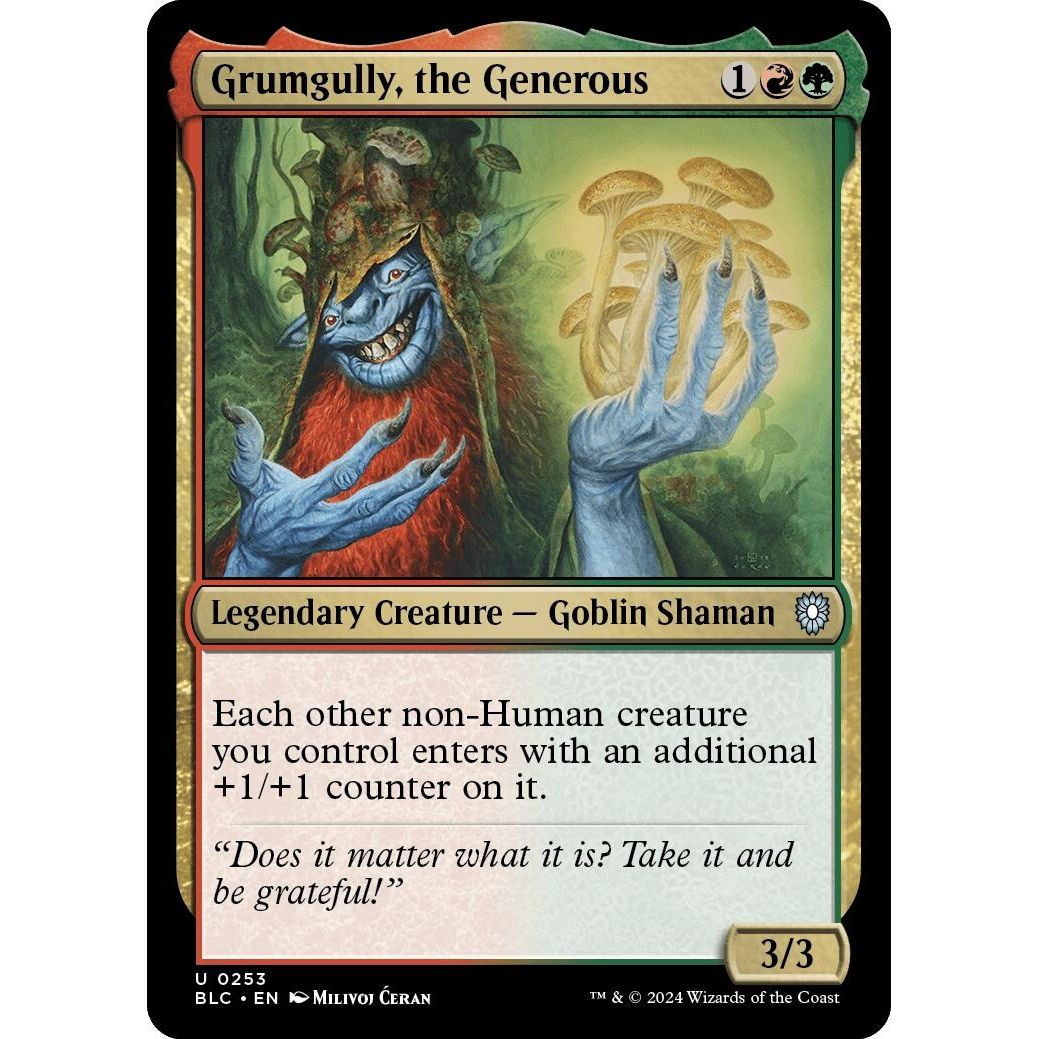 Image for Grumgully, the Generous (253) (BLC) - Magic: The Gathering