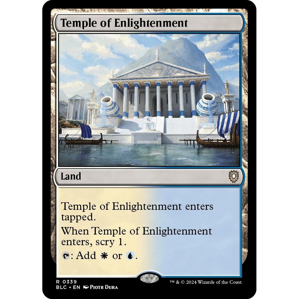 Image for Temple of Enlightenment (339) (BLC) - Magic: The Gathering