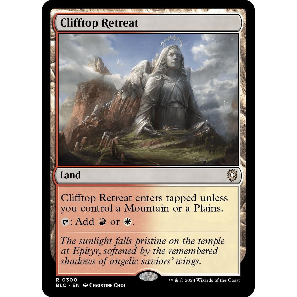 Image for Clifftop Retreat (300) (BLC) - Magic: The Gathering